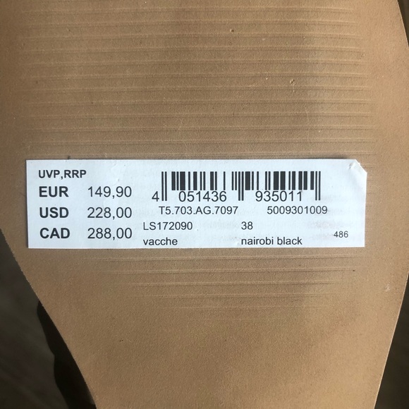 NWT Liebeskind Berlin Sandals - Picture 4 of 5